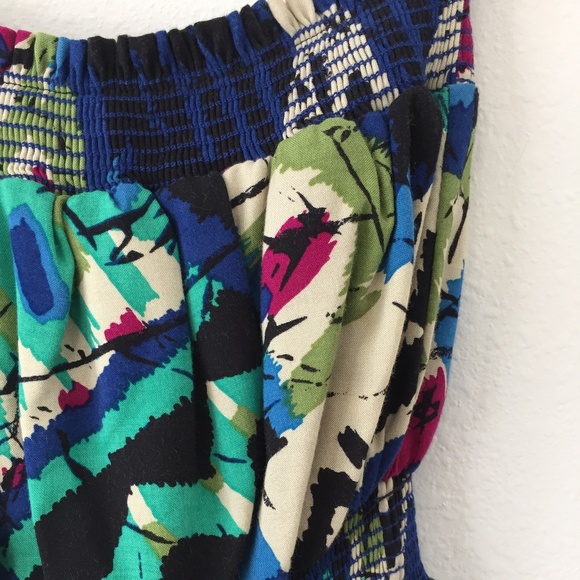 Aztec Ruffle Tunic Top - Picture 3 of 8